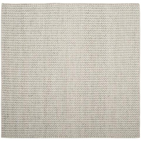Safavieh Natura Square Area Rug, Ivory and Silver - 6 x 6 ft. NAT311A-6SQ